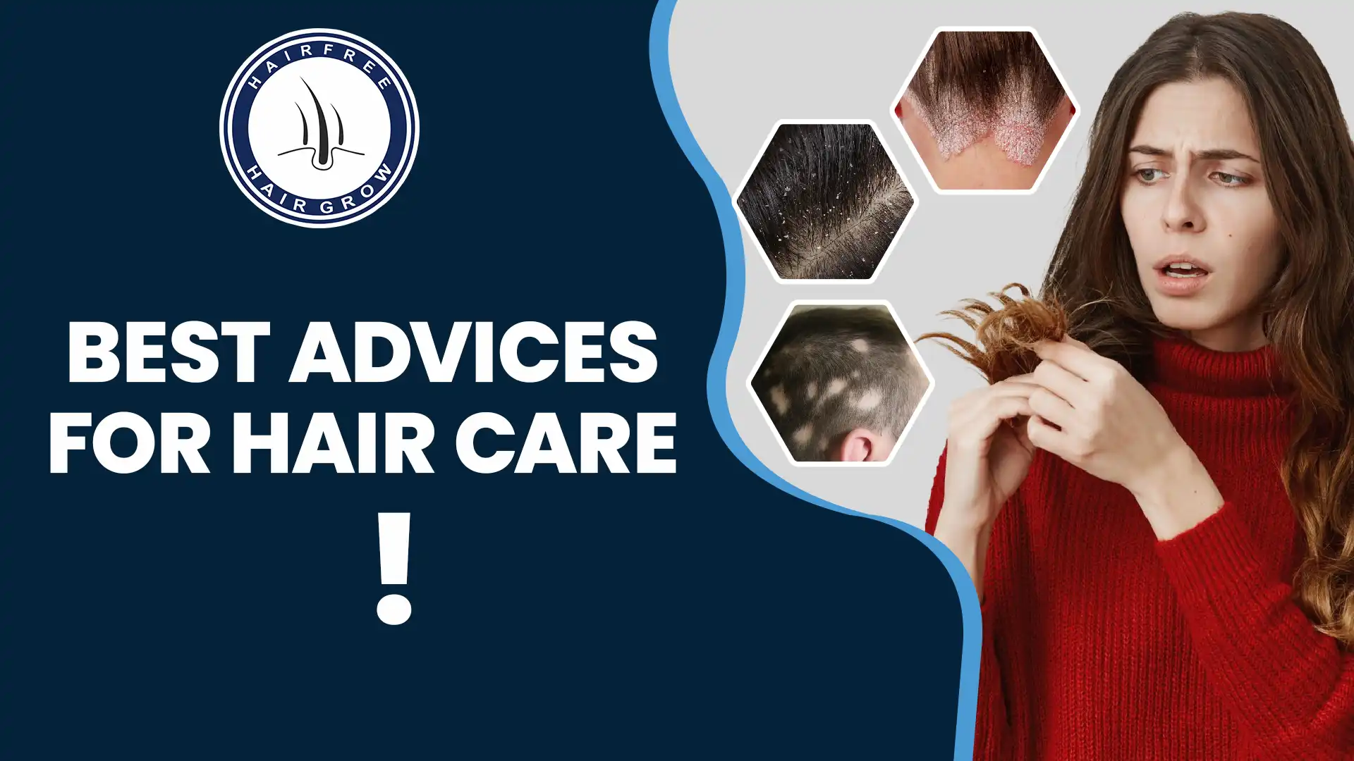 Best advices for good hair care to prevent hair damage and scalp issues.