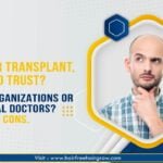 a nearly bald men with his hand on his chin thinking about how to choose best hair transplant doctor for his hair loss