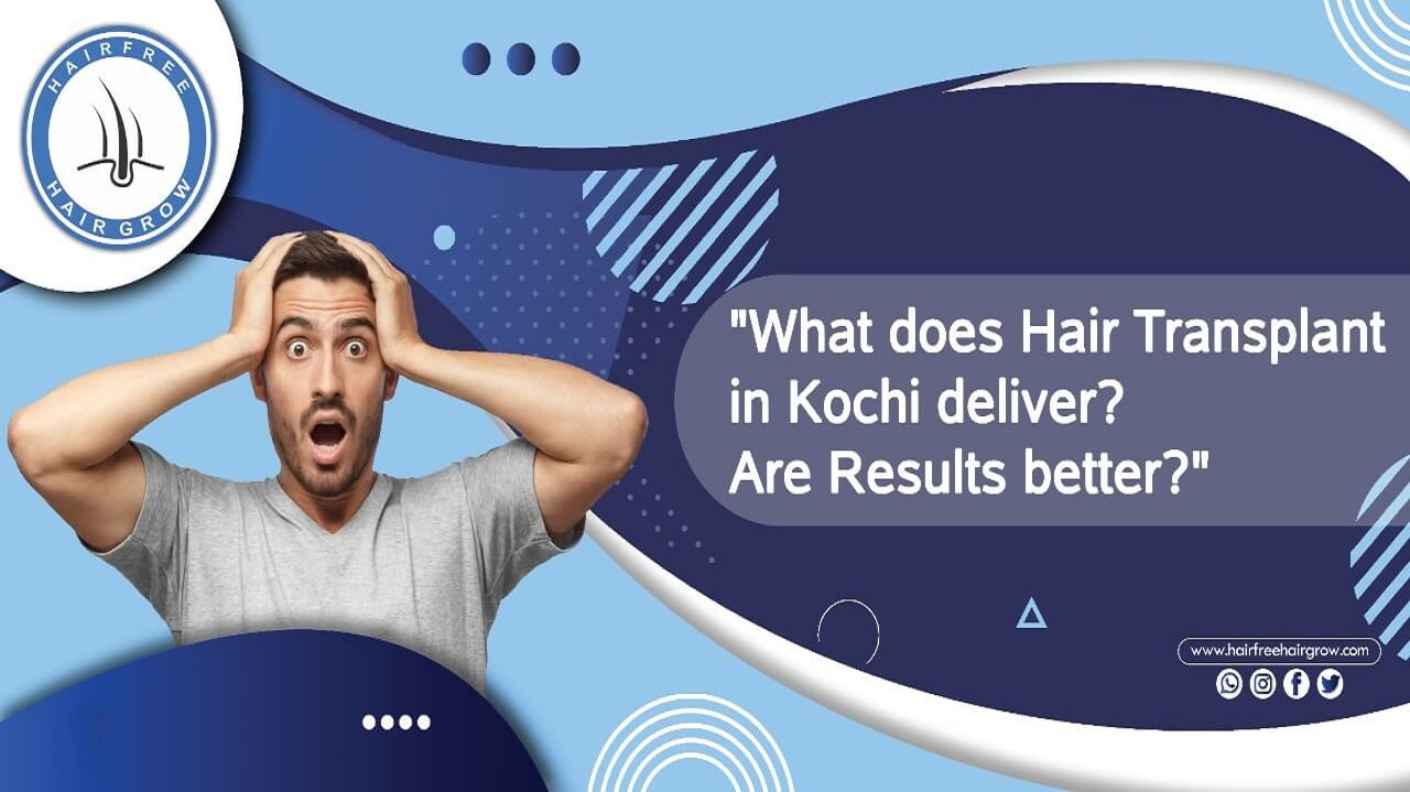 a concerned and shocked man indicating how kochi will deliver best hair transplant results