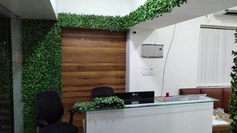 reception area of hairfreehairgrow kolkata branch