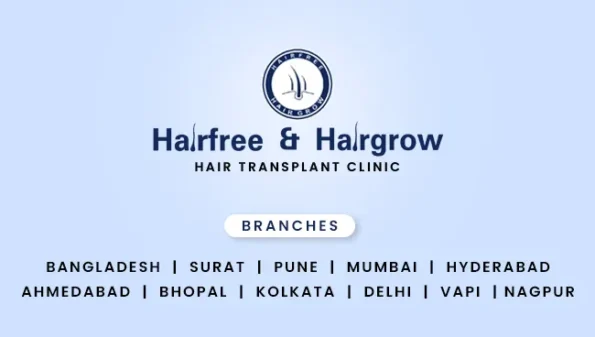 Overview of Hairfree Hairgrow Branches across India and abroad