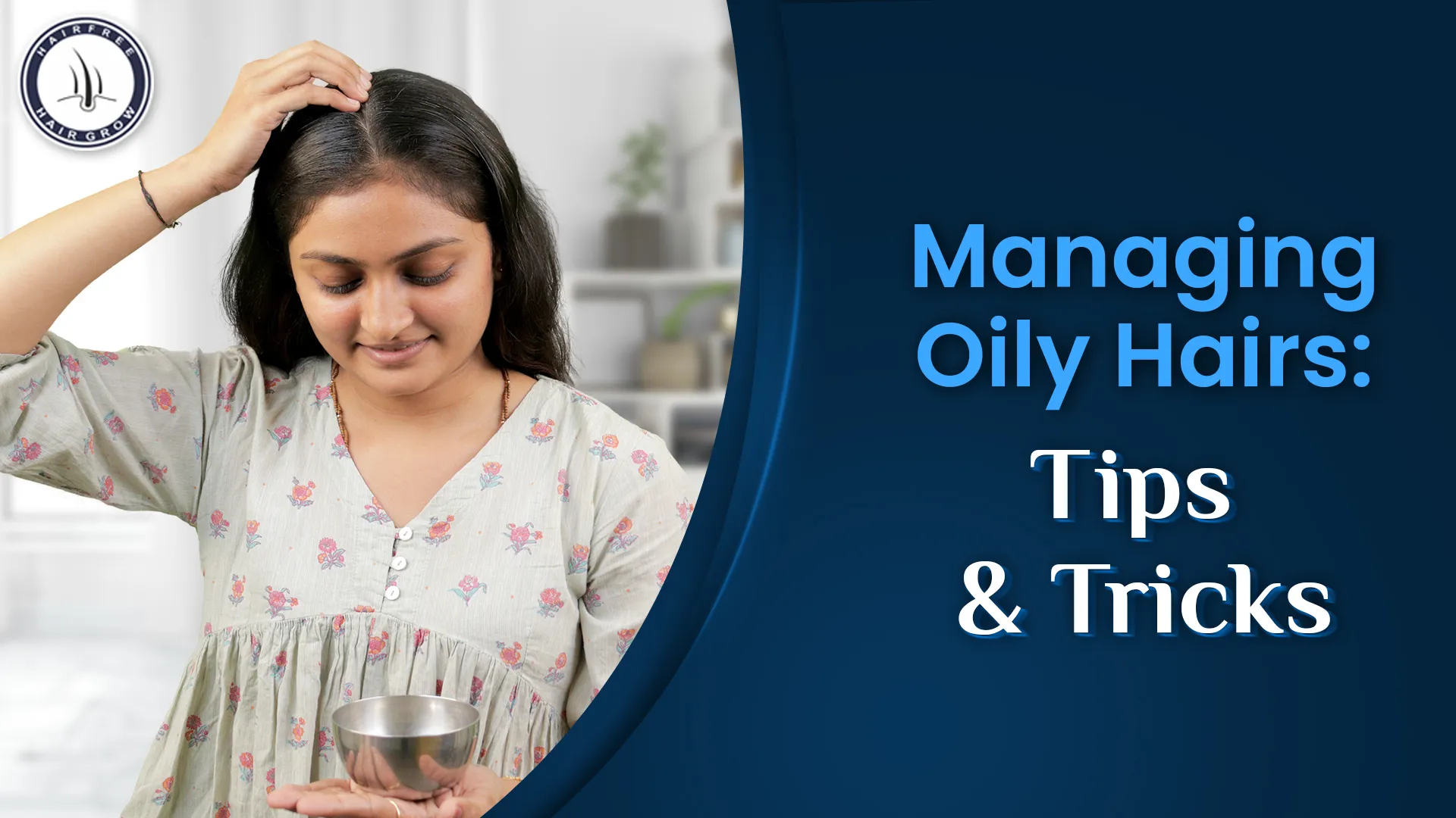 women exploring tips regarding how to manage oily hairs