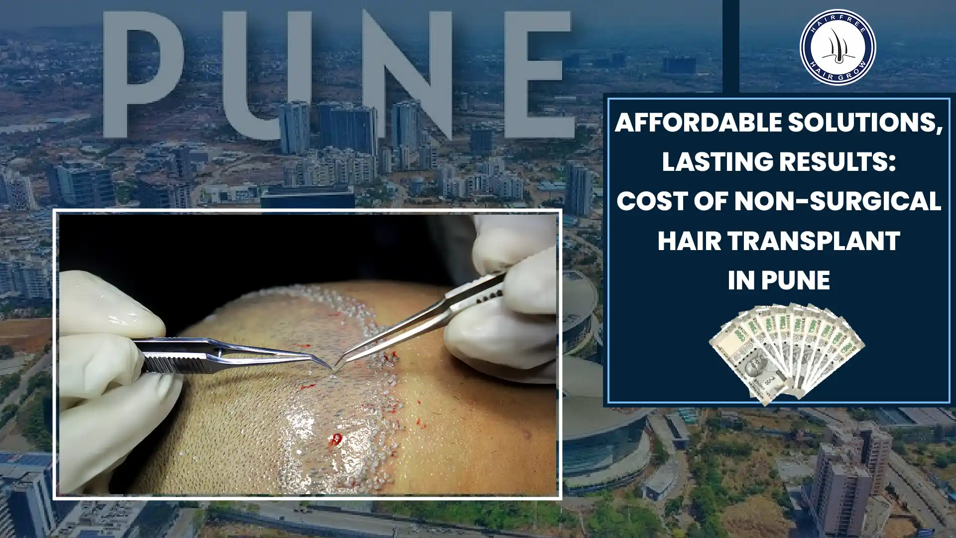 Affordable Cost of Non-Surgical Hair Transplant in Pune with Lasting Results