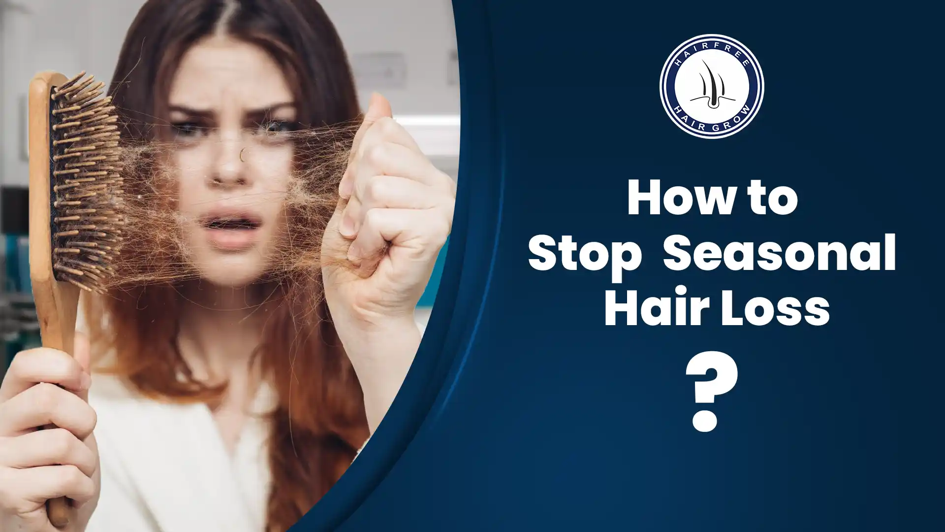 Seasonal Hair Loss can be managed with proper hair care, nutrition, and hydration.