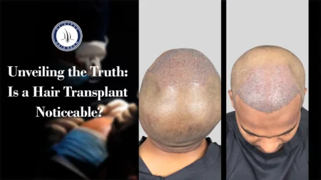 Are Hair Transplants Noticeable? Healing process after hair transplant surgery
