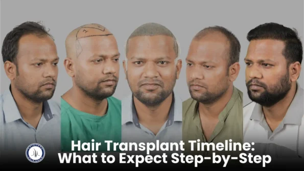 Hair Transplant Timeline: step-by-step hair growth process