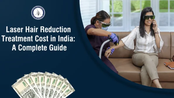 Laser Hair Reduction Treatment – Woman getting laser on arm at clinic