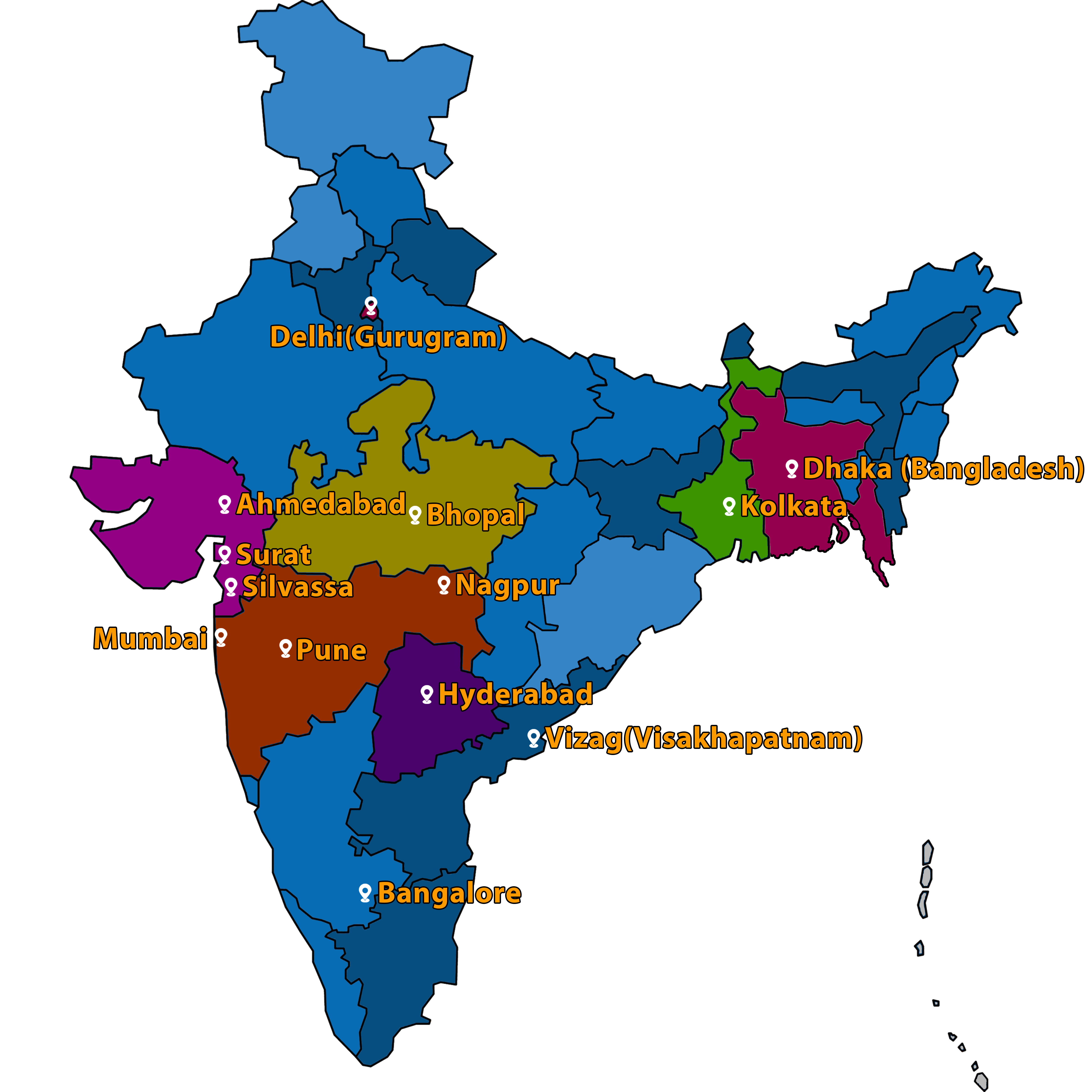 HFHG India Map 20 jan 25