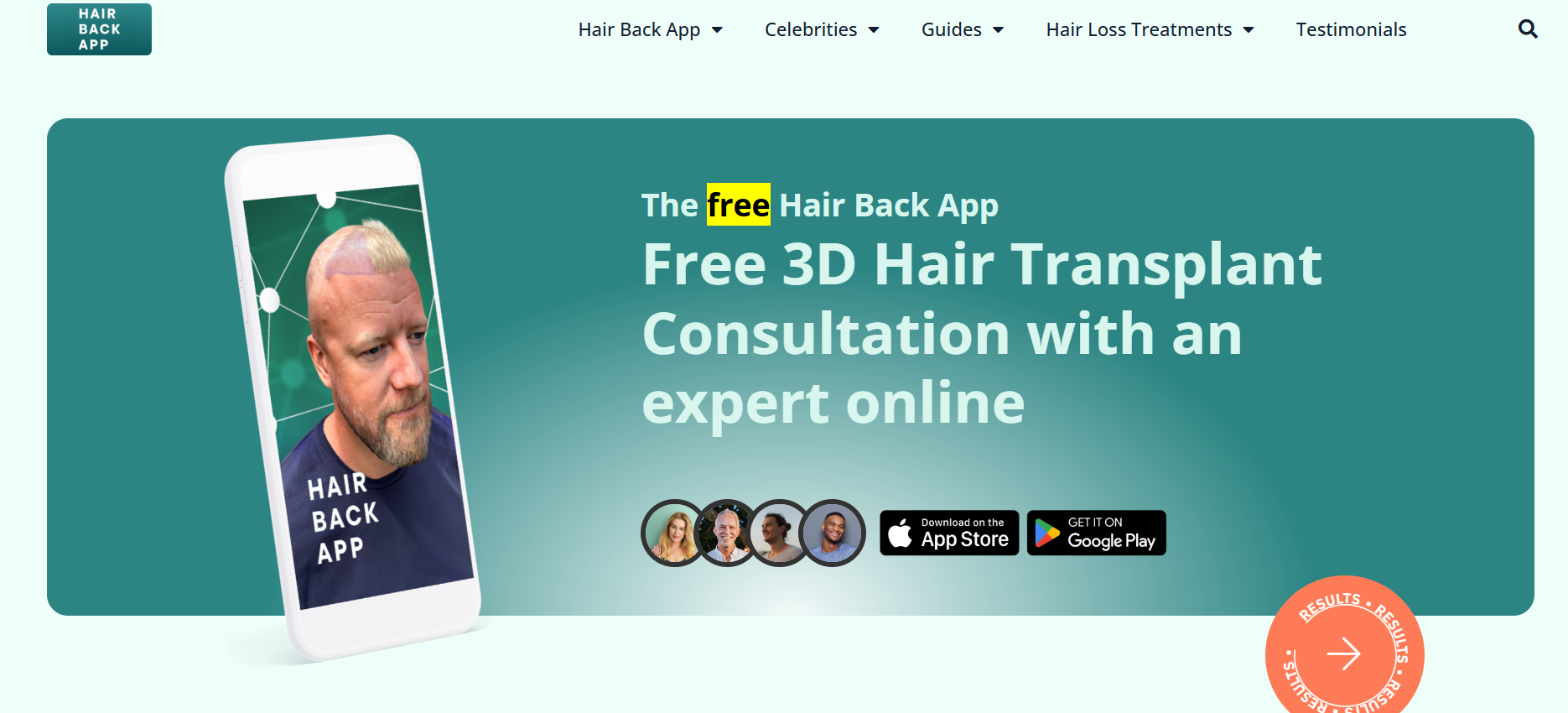 Hair Back App