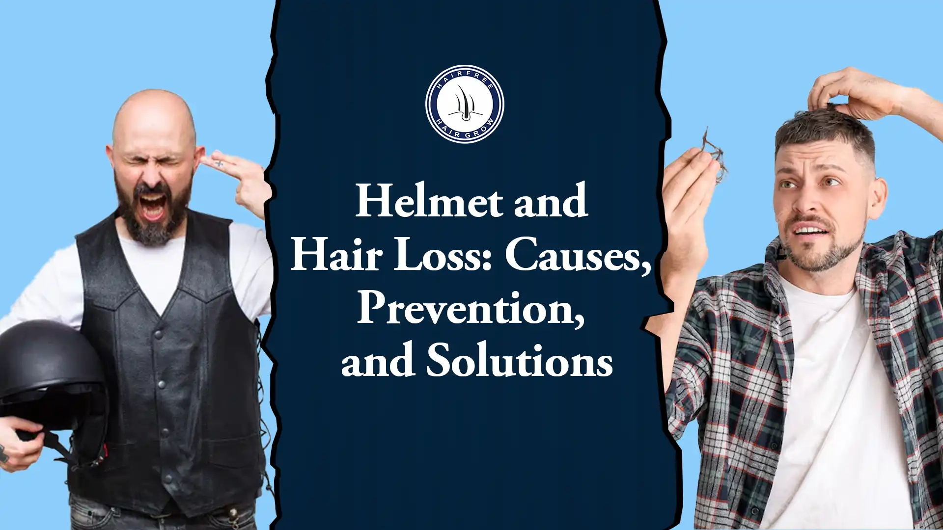 Helmet and Hair Loss – does wearing helmet cause hair fall