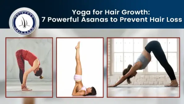 Women doing yoga poses – Yoga for Hair Growth