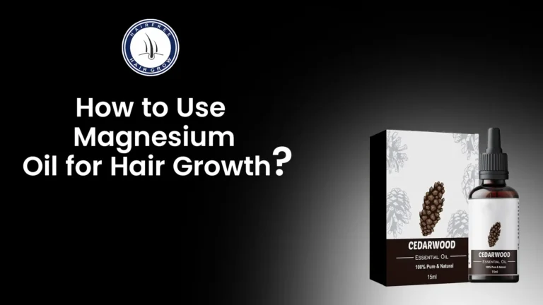 How to use magnesium oil for hair growth on scalp