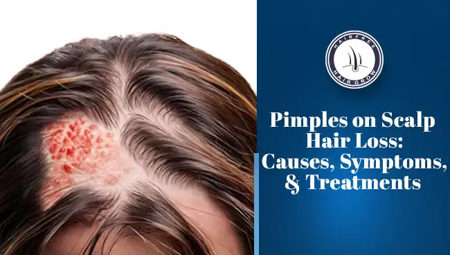 Red pimples on scalp with hair thinning – pimples on scalp hair loss