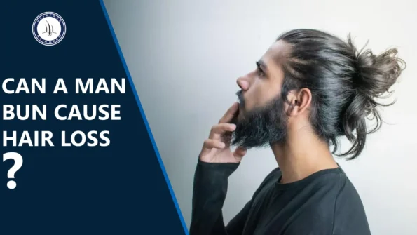 Man with a man bun – can a man bun cause hair loss?