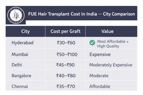 FUE Hair Transplant in Hyderabad