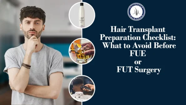 Hair transplant preparation checklist – what to avoid before FUE or FUT surgery