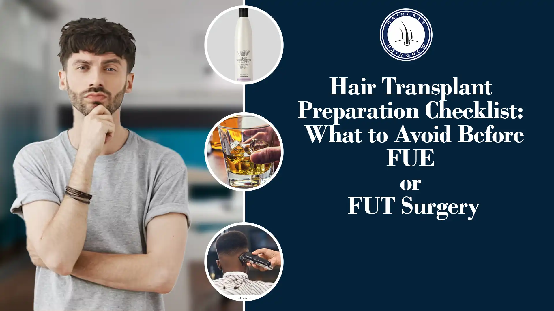 Hair transplant preparation checklist – what to avoid before FUE or FUT surgery