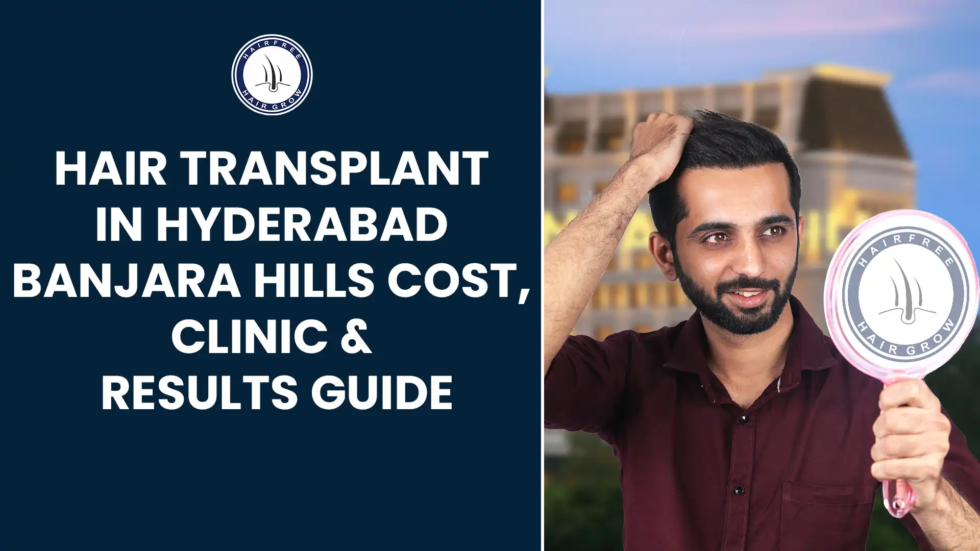 Hair transplant in Hyderabad Banjara Hills – cost, clinic details, and results guide