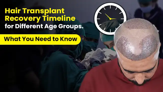 Hair Transplant Recovery Timeline for Different Age Groups What You Need to Know