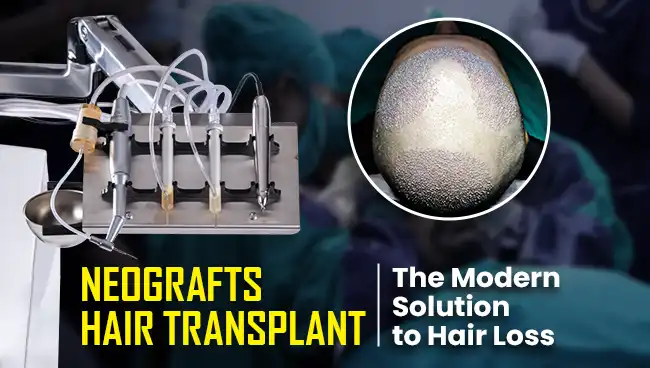 this info graphic shows how NeoGraft Hair Transplant best for you with Hairfree & Hairgrow