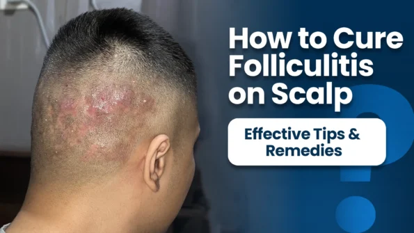 How to cure folliculitis on scalp with visible scalp infection