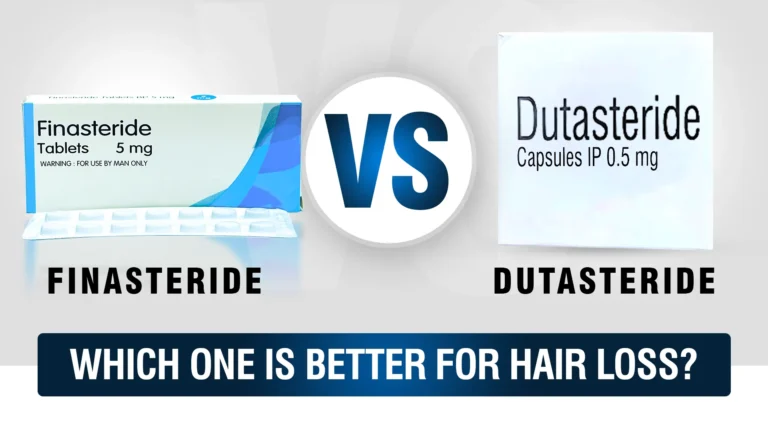 Finasteride vs Dutasteride comparison for hair loss treatment
