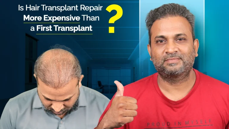 Hair Transplant Repair Cost vs First Transplant