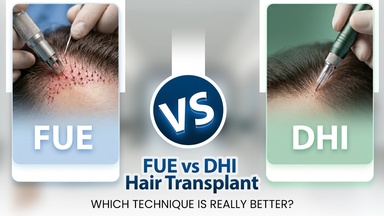 FUE vs DHI Hair Transplant Which Technique Is Really Better
