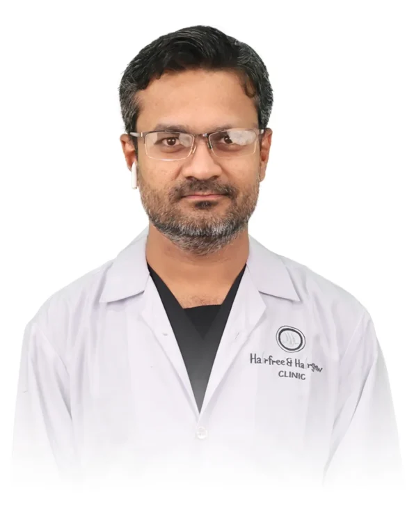 Dr. Pankaj Khunt hair transplant surgeon in India with advanced expertise