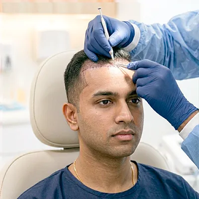 Best male hair transplant treatment for fuller hair restoration