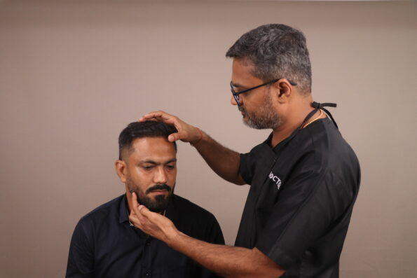 Grade 3 Baldness Hair Transplant 10 months after Bio-FUE surgery showing near-final results with dense hair growth and a natural-looking hairline.