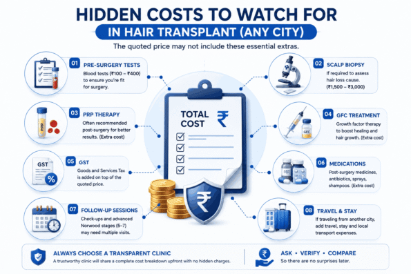 Hair Transplant Cost Pune vs Delhi vs Bangalore Hidden Costs Explained