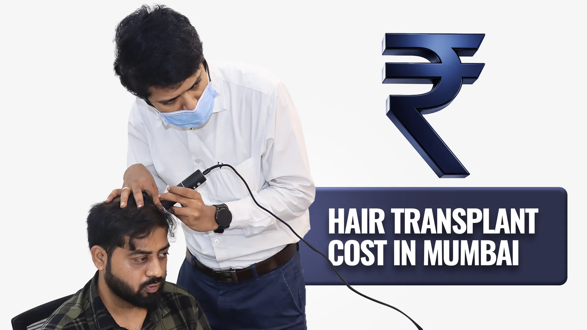 Hair transplant cost in Mumbai based on graft count, technique, and treatment requirements at HairFree HairGrow clinic