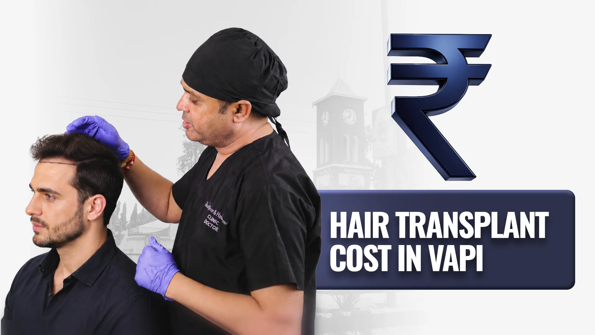 Hair transplant cost in Vapi with expert consultation and advanced FUE hair transplant