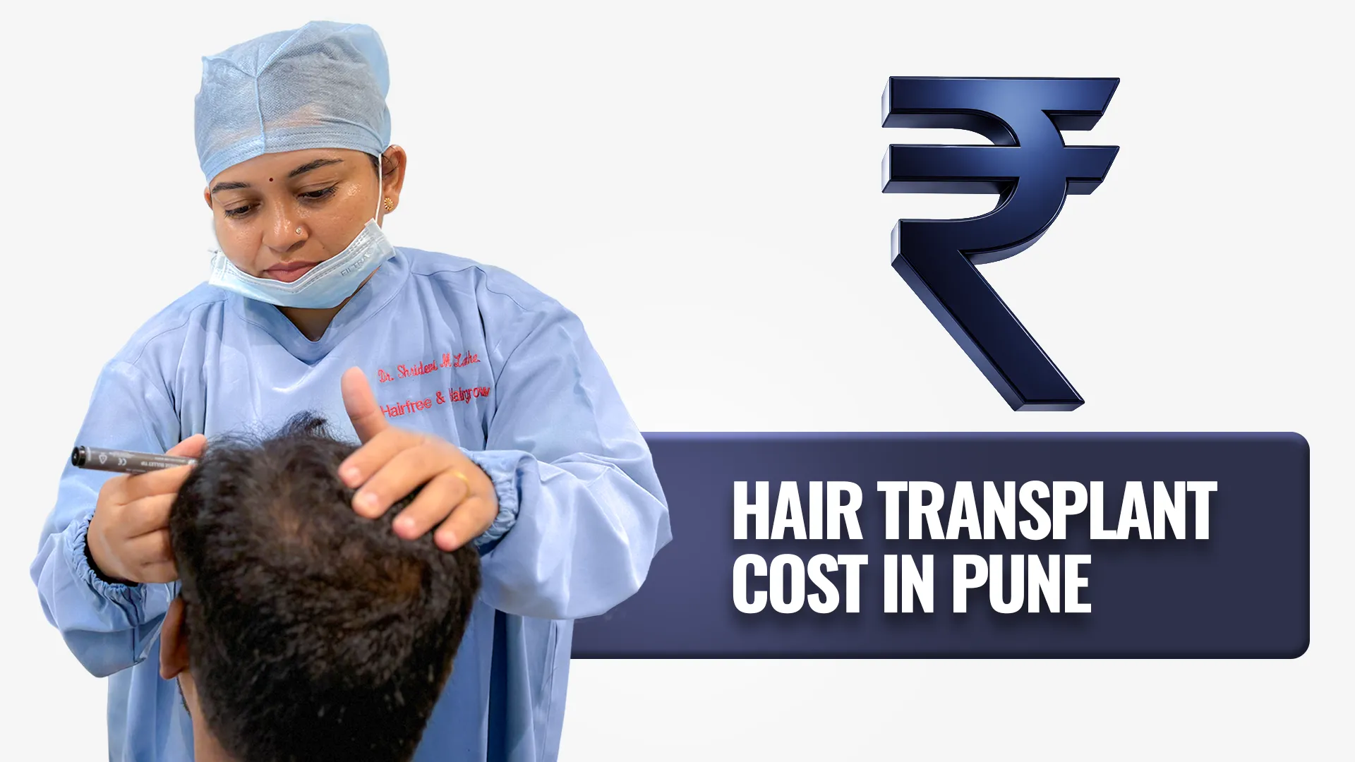 Hair transplant cost in Kharadi Pune based on graft requirement, treatment technique, and individual hair loss