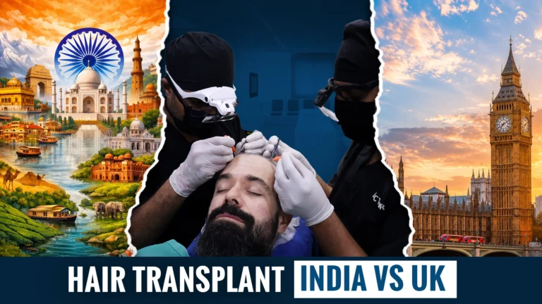Hair Transplant in UK vs India