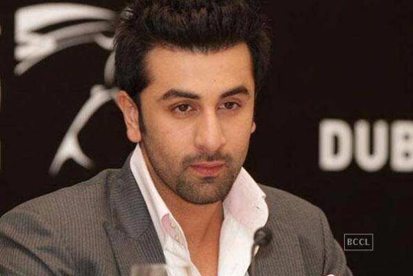 Ranbir Kapoor hairline in an earlier public appearance, showing his frontal hairline and hair density.