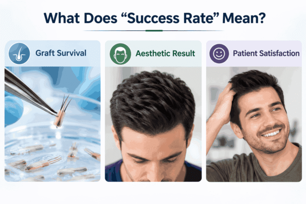 Hair Transplant Success Rate Graft Survival Aesthetic Result Patient Satisfaction