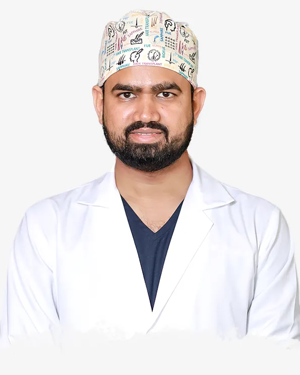 Dr. Kiran Chotaliya, hair doctor at HairFree HairGrow Clinic Hyderabad